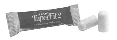 E-A-R TaperFit 2 Foam Earplugs, Polyurethane, Yellow, Uncorded, Regular 247-312-1219