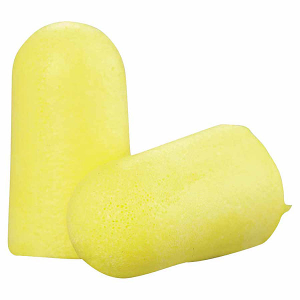 E-A-R TaperFit 2 Foam Earplugs, Polyurethane, Yellow, Uncorded, Large 247-312-1221