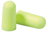 E-A-Rsoft Yellow Neons Foam Earplug, Polyurethane, Uncorded, Regular, Poly Bag 247-312-1250