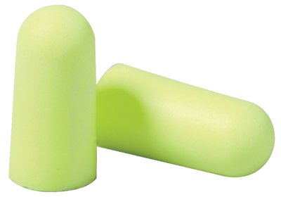 E-A-Rsoft Yellow Neons Foam Earplug, Polyurethane, Uncorded, Regular, Poly Bag 247-312-1250