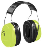 PELTOR Optime 105 Earmuff, 30 dB NRR, Black/Red, Over-the-Head 247-H10A