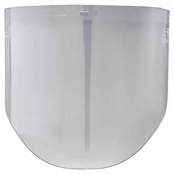 3M Clear Polycarbonate Faceshield, W96, Uncoated, Clear, Molded, 14.5 in L x 9 in H 247-82701-00000