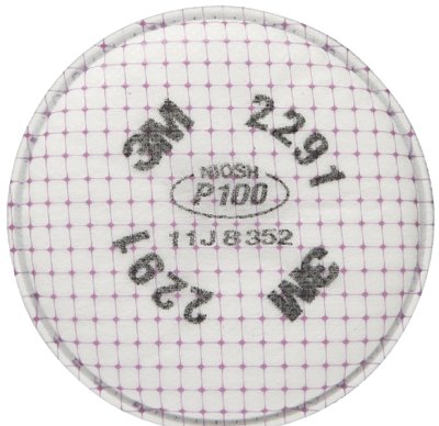 Advanced Particulate Filter, P100, Oil/ Non-Oil Based Particulates, Magenta 142-2291