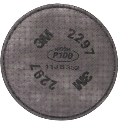 Advanced Particulate Filter, P100, Oil/ Non-Oil Based Particulates/Organic Vapors, Magenta 142-2297