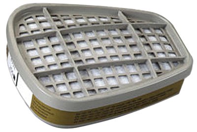 6000 Series Gas /Vapor Cartridge, Multi-Gas/Vapor, Olive 142-6006