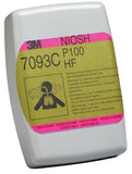 Particulate Filter 7093, P100, Nuisance Level Organic Vapor/Acid Gas, Magenta/Olive 142-7093C