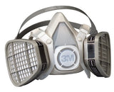 5000 Series Half Facepiece Respirators, Small, Organic Vapors/Acid Gases 142-5103