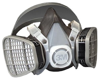 5000 Series Half Facepiece Respirators, Large, Organic Vapors 142-5301