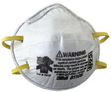 N95 Particulate Respirator, Half Facepiece, Two Fixed Straps, Non-Oil Particles, White 142-8110S