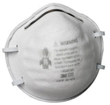 N95 Particulate Respirator, Half Facepiece, Two Fixed Straps, Non-Oil Particles, White 142-8200