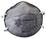 R95 Particulate Respirator, Half Facepiece, w/Carbon Layer, Oil/Non-Oil 142-8247