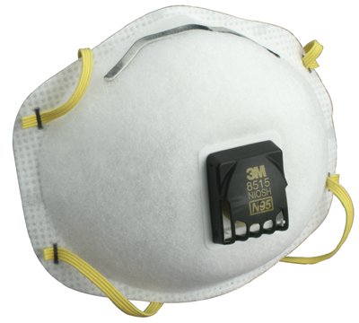 N95 Particulate Welding & Metal Pouring Respirator, Half Facepiece, White 142-8515