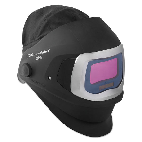 Speedglas 9100 FX Welding Helmet, Shade 5, 8 to 13, Black, 4.20 in x 2.80 in Window 711-06-0600-20SW