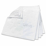 High-Capacity Petroleum Sorbent Pad, Absorbs .66 gal, 17 in x 19 in 498-HP255