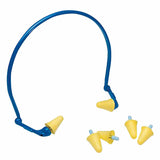 E-A-Rflex Hearing Protector with Foam Tips, Foam, Blue/Yellow, Banded 247-350-1001