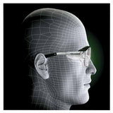 Nuvo Reader Protective Eyewear, +1.5 Diopter, Clear Anti-Fog Lens, Gray Frame 247-11434-00000-20