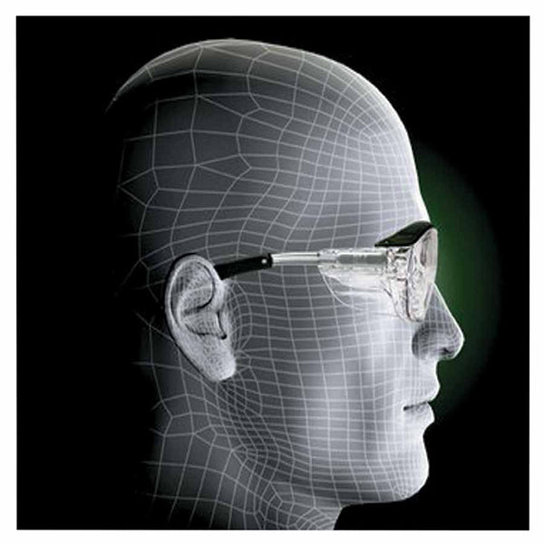 Nuvo Reader Protective Eyewear, +1.5 Diopter, Clear Anti-Fog Lens, Gray Frame 247-11434-00000-20