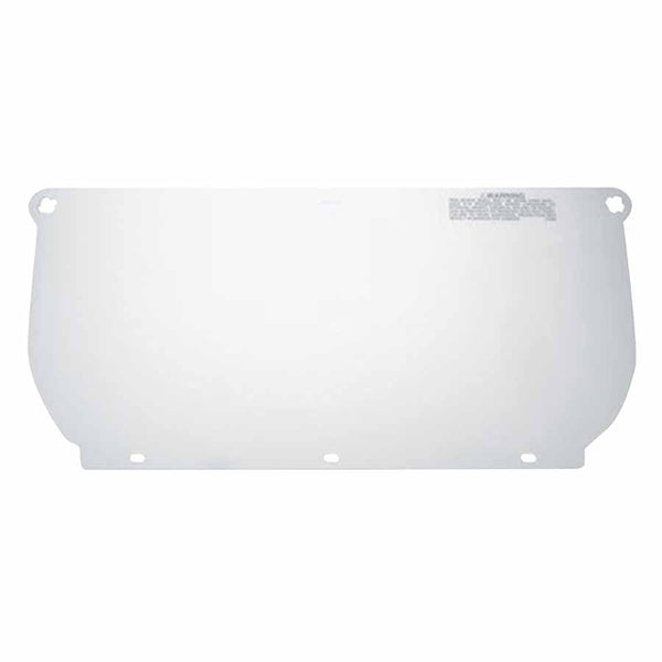 Faceshield WP98, Uncoated, Clear, Flat, 14-1/2 in L x 7-1/2 in H 247-82543-00000