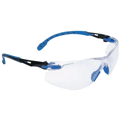 Solus 1000 Series Protective Eyewear, Clear Lens, Polycarbonate, Anti-Fog, Anti-Scratch, Blue/Black Frame 247-S1101SGAF