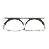 Twin Brackets, Holds 7.25"- 10.75" dia. Cylinders 344-B-104-10
