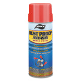 Any-Way RustProof Enamel, 12 oz, Safety White, High-Gloss 205-307