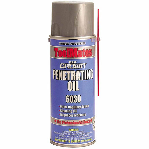 Crown Penetrating Oil, 16 oz, Aerosol Can 205-6030
