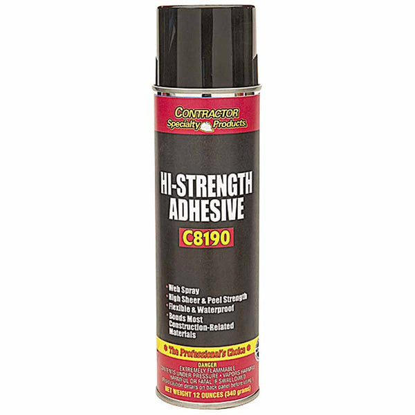 High Strength Adhesive, 12 oz, Aerosol Can 205-C8190