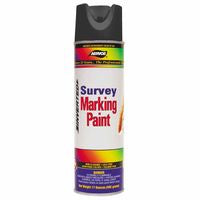 Survey Marking Paint, 20 oz Aerosol Can, Black 205-206