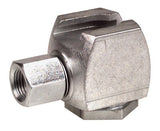Button Head Coupler, Female/Female, 1/8 in, Standard pull-on type 025-42030-A