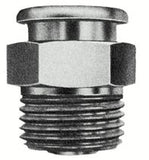 Button Head Fitting, Straight, 3/4 in, Male/Male, 1/8 in (PTF) 025-M1184
