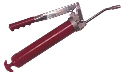 Professional Lever Grease Gun, 16 oz, 10000 psi, Hose/Coupler, Grease 025-500-E