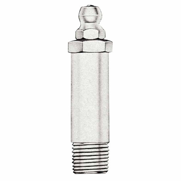 Hydraulic Fitting, Straight, 1-3/4 in L, Male/Male, 1/8 in (SAE) 025-1669-B