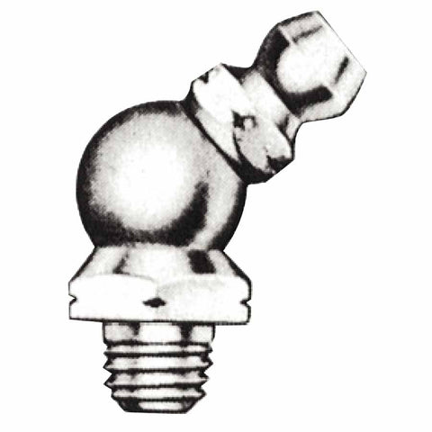 Non-Corrosive Fittings, Elbow - 45?, 13/16 in, Male/Male, 1/4 in (SAE) 025-1968-S