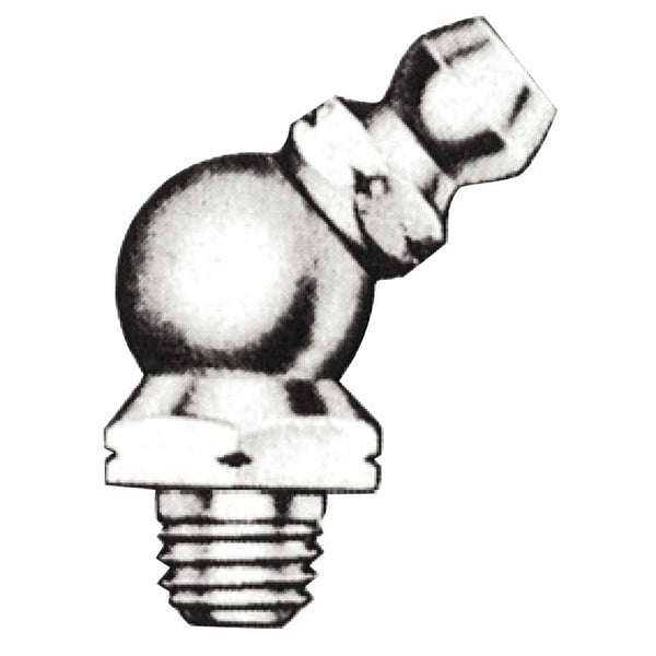 Non-Corrosive Fittings, Elbow - 45?, 13/16 in, Male/Male, 1/4 in (SAE) 025-1968-S