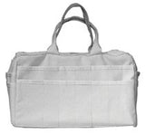 Gear 24 Pocket Canvas Tote, 15 in L x 5.5 in W x 8.75 in H, Natural 039-73110