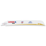 Gold Power Arc Curved Reciprocating Saw Blade, 9 in L x 1 in W x 0.035 in Thick, 14 TPI, Extreme Metal 433-210989114GR