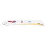 Gold Power Arc Curved Reciprocating Saw Blade, 9 in L x 1 in W x 0.035 in Thick, 18 TPI, Extreme Metal 433-210999118GR