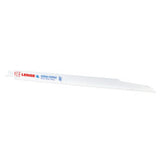 General Purpose Bi-Metal Reciprocating Saw Blade, 12 in L x 3/4 in W x 0.050 in Thick, 10/14 TPI, 5 EA/PK 433-20583110R
