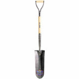 J-450 Series PONY Shovel, 5.5 in W x 16 in L Blade, 27 in L Armor D-Grip, White Ash, Drain Spade 027-1231100