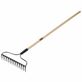 Eagle Bow Style Garden Rake, 14 in Forged Steel Blade, 48 in White Ash Handle 027-1881600