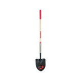 Round Point Digging Shovel, 9.5 in W x 12 in L Blade, 48 in Fiberglass Straight Handle, PowerStep/SuperSocket 760-2594400