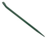 Pinch Pry Bar, 20 in L, 5/8 in Stock, Pinch Point Tip 027-1160900