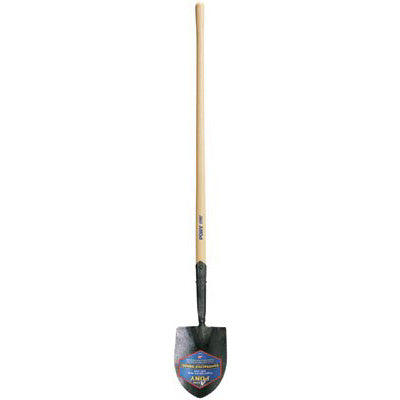 J-450 Series PONY Shovel, 8.25 in W x 11.25 in L Blade, 47 in L Straight, White Ash, Deep Bowl Irrigation Shovel, 4 in Lift 027-1259100