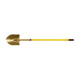 Round Point Shovel, 11-1/4 in X 9 in Blade, Fiberglass Straight Handle 065-S-81FG