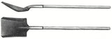Square Point Shovel, 11 in X 9 in Blade, Fiberglass Straight Handle 065-S-82FG