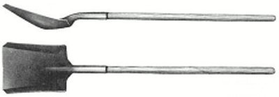 Square Point Shovel, 11 in X 9 in Blade, Fiberglass Straight Handle 065-S-82FG
