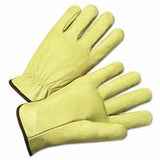 Standard Grain Pigskin Driver Gloves, X-Large, Unlined, Tan 101-4900XL
