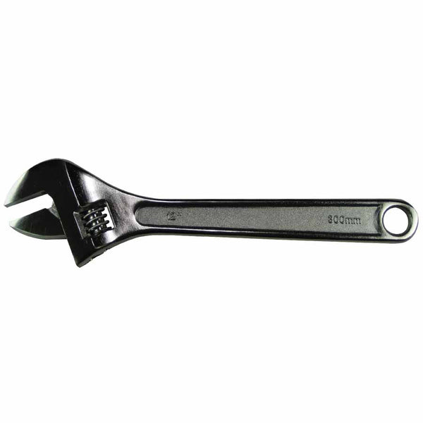 Adjustable Wrench, 12 in L, 1-1/2 in Opening, Chrome Plated 103-01-012