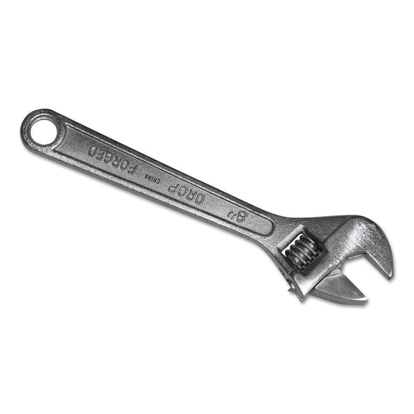 Adjustable Wrench, 18 in L, 2-1/16 in Opening, Chrome Plated 103-01-018