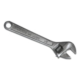 Adjustable Wrench, 24 in L, 2-7/16 in Opening, Chrome Plated 103-01-024